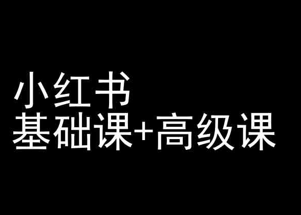 小红书基础课+高级课-小红书运营教程-巴七创客网
