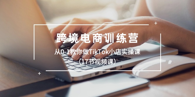 （10946期）跨境电商训练营：从0-1教你做TikTok小店实操课（17节视频课）-巴七创客网