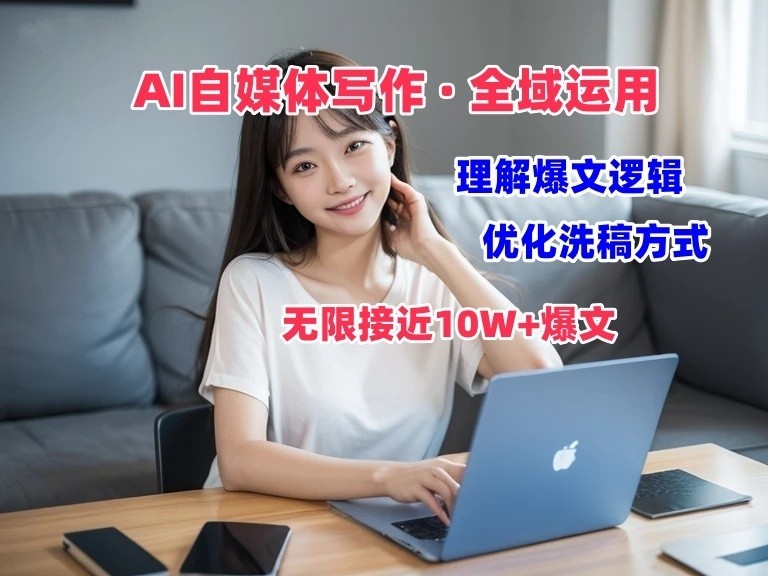 AI自媒体写作 → 价值变现，剖析爆文逻辑，无限接近10W+爆文体验课-巴七创客网