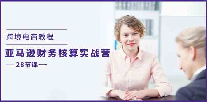 跨境电商教程：亚马逊财务核算实战营（28节课）-巴七创客网