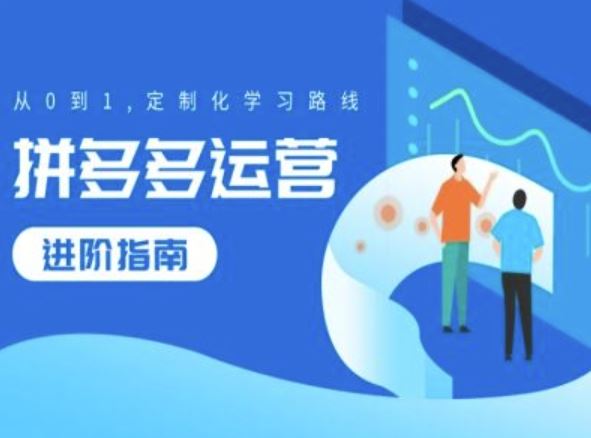 拼多多运营进阶指南，从0到1定制化学习路线-巴七创客网