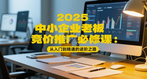 2025中小企业老板竞价推广必修课：从入门到精通的进阶之路-巴七创客网