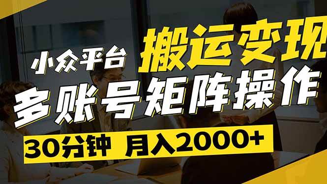 （14288期）得物平台变现新蓝海！无脑复制热门视频，多账号同步运营，每天半小时躺…-巴七创客网