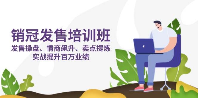 销冠发售培训班：发售 操盘+情商 飙升+卖点 提炼，实战提升百万业绩-巴七创客网
