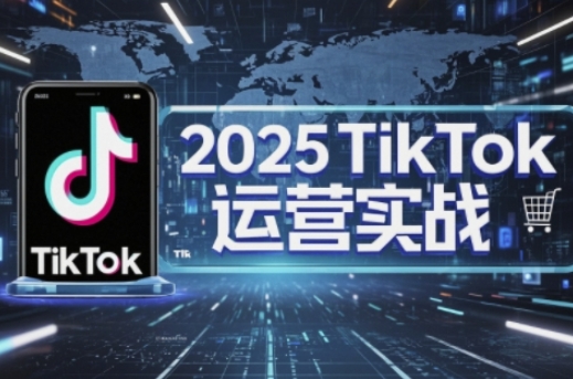2025TikTok电商运营，掌握TikTok店铺运营核心技巧，实现低成本高转化-巴七创客网