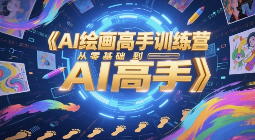 AI绘画高手训练营，从零基础到AI高手-巴七创客网
