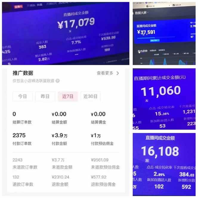 （14320期）AI智能无人直播，无需出镜，单日收益1000+-巴七创客网