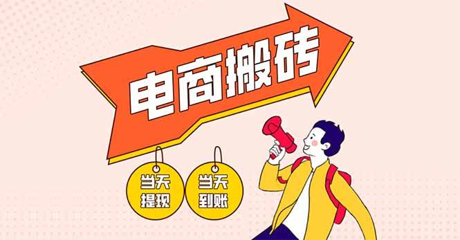 （14310期）电商搬砖项目，单机日收益300+，非常暴力，小白上手就会-巴七创客网