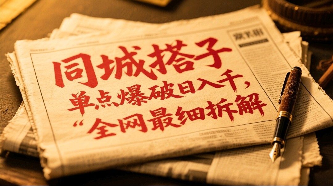 同城搭子群19.9单点爆破日入千，搭子组局月入万，全网最细拆解-巴七创客网