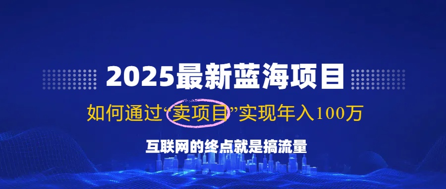 （14305期）2025最新蓝海项目，零门槛轻松复制，月入10万+，新手也能操作！-巴七创客网